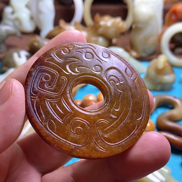 和田玉挂件未镶嵌