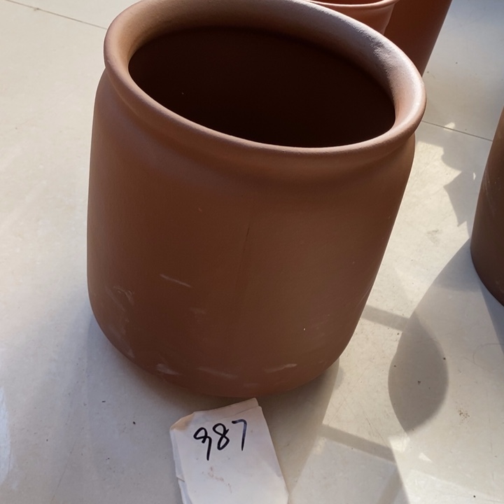 粗陶红陶绿植花盆987