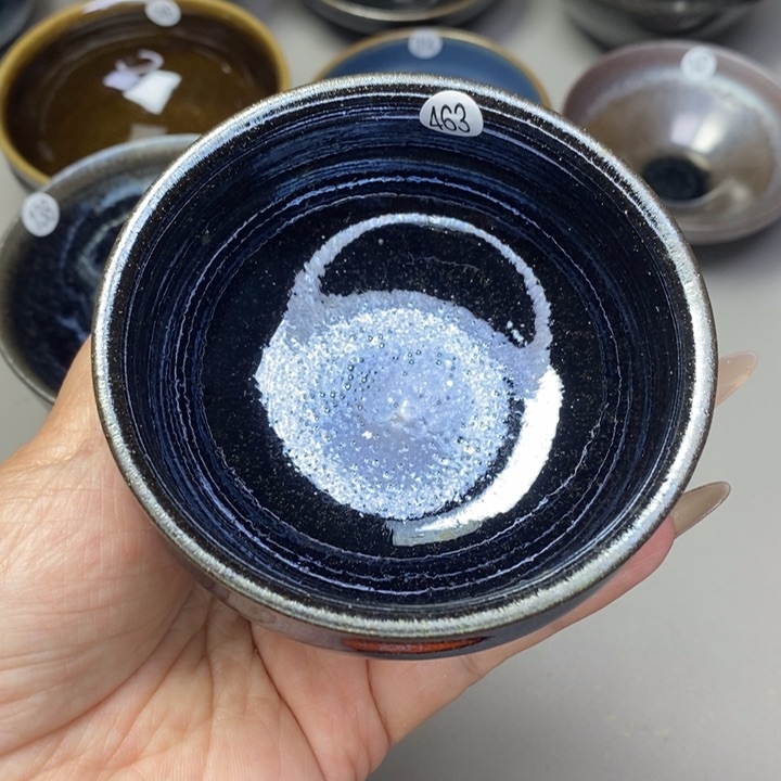 茶盏建窑建盏磨底柴烧主人杯