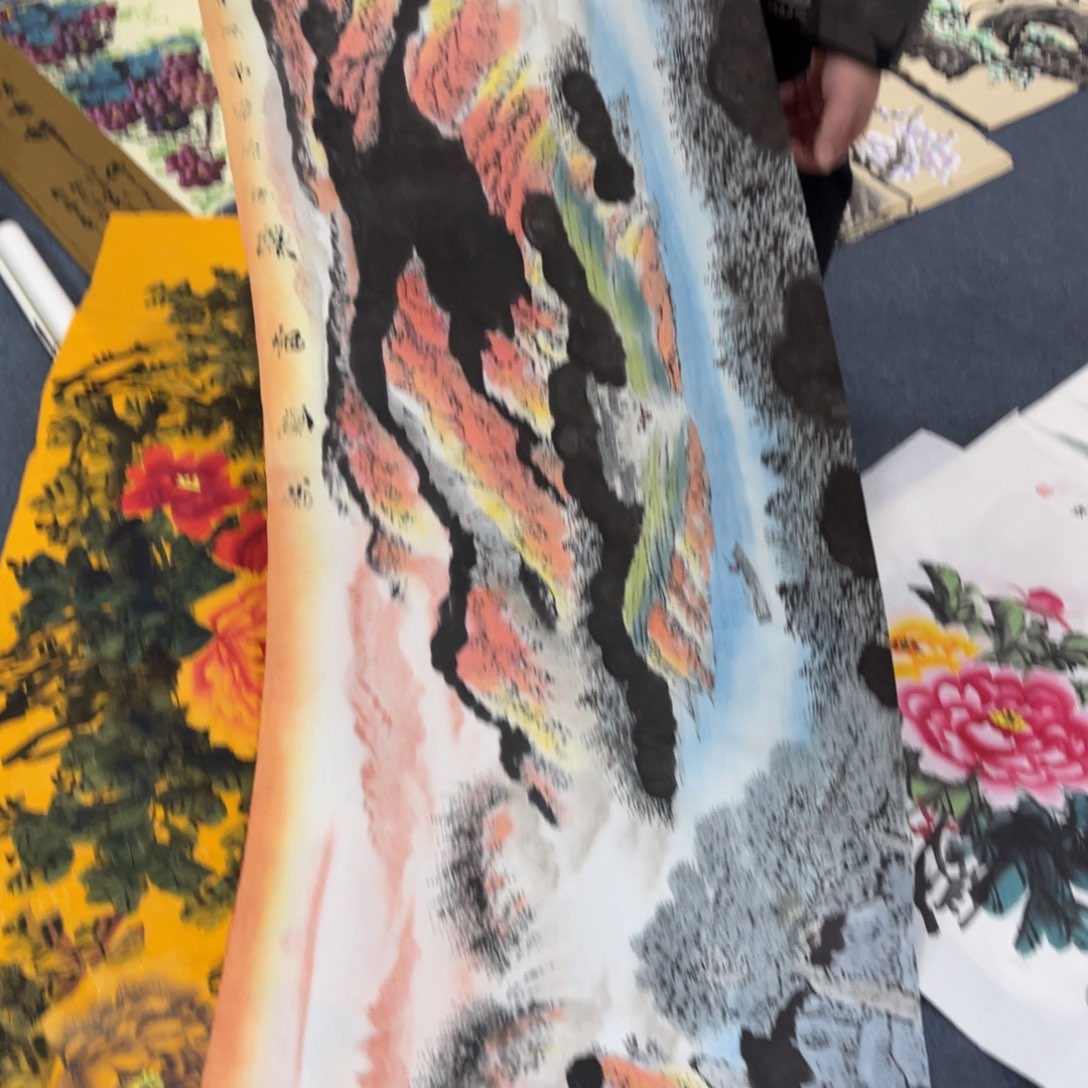 国画处理作品看好再拍哦