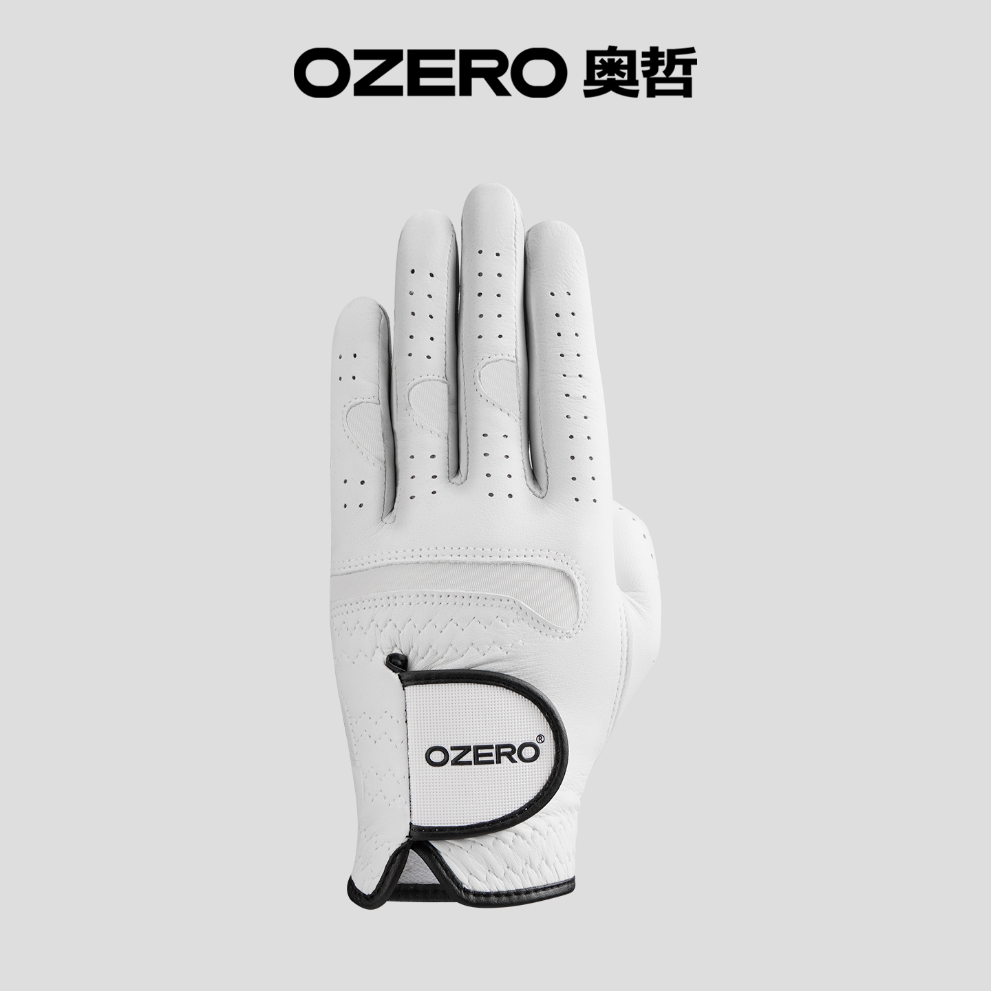 OZERO/奥哲高尔夫手套单只男女士纯绵羊皮golf防滑耐磨专业运动