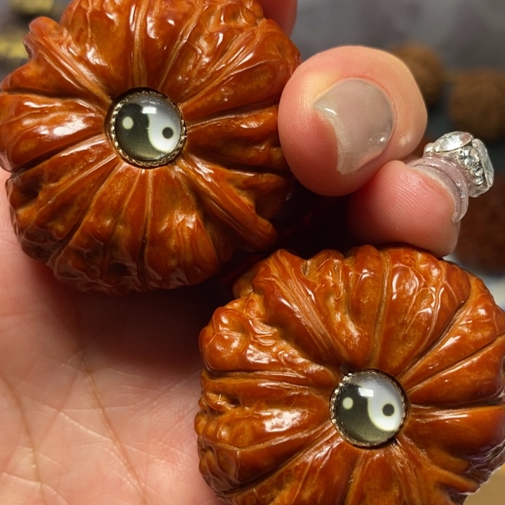 *****把件文玩核桃42尺南瓜