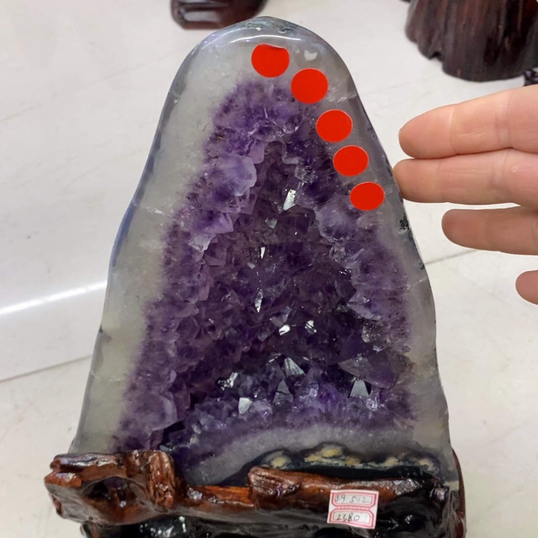 水晶摆件未镶嵌云