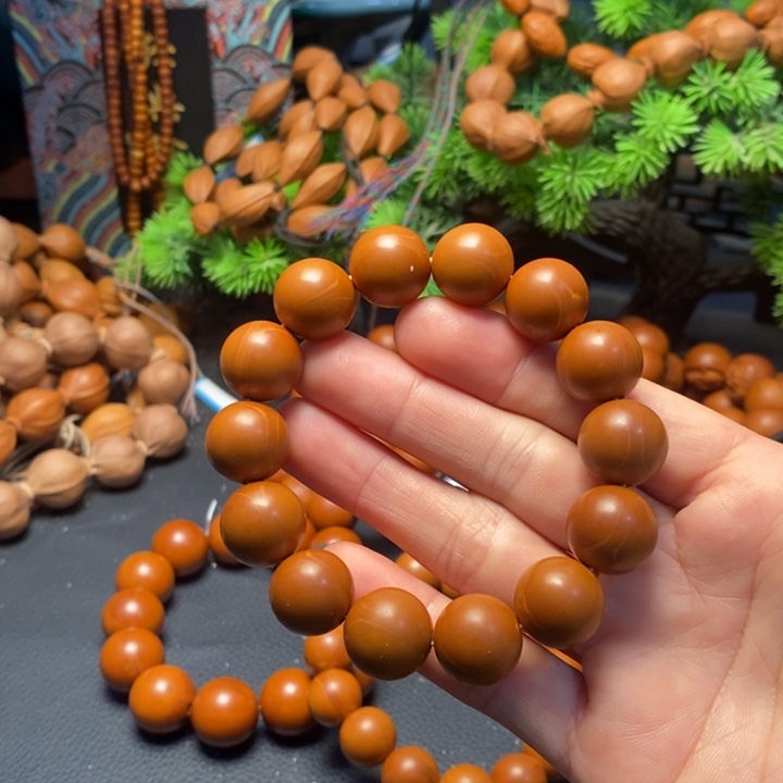 手串橄榄核1.5尺寸光珠