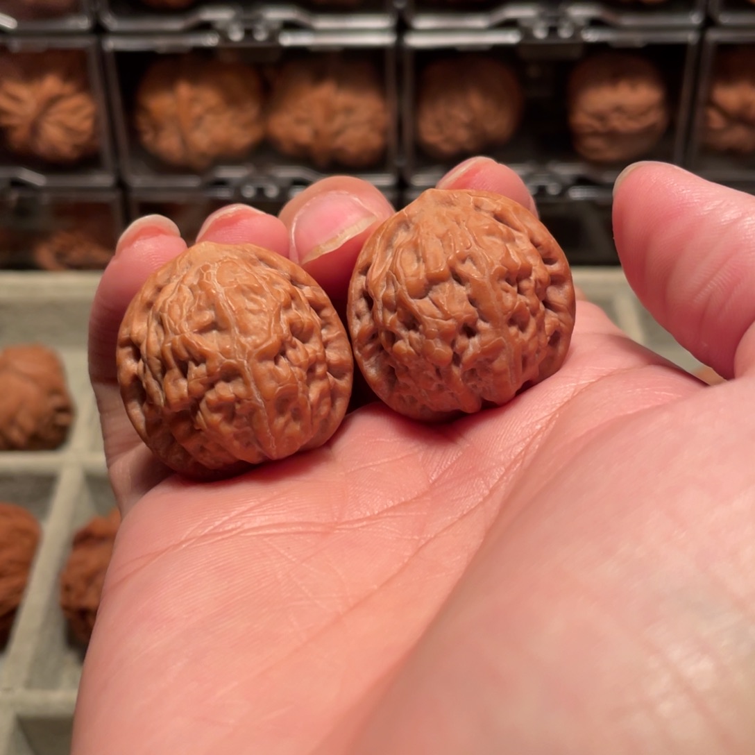 叉***赖文玩核桃把件野生小莲花31