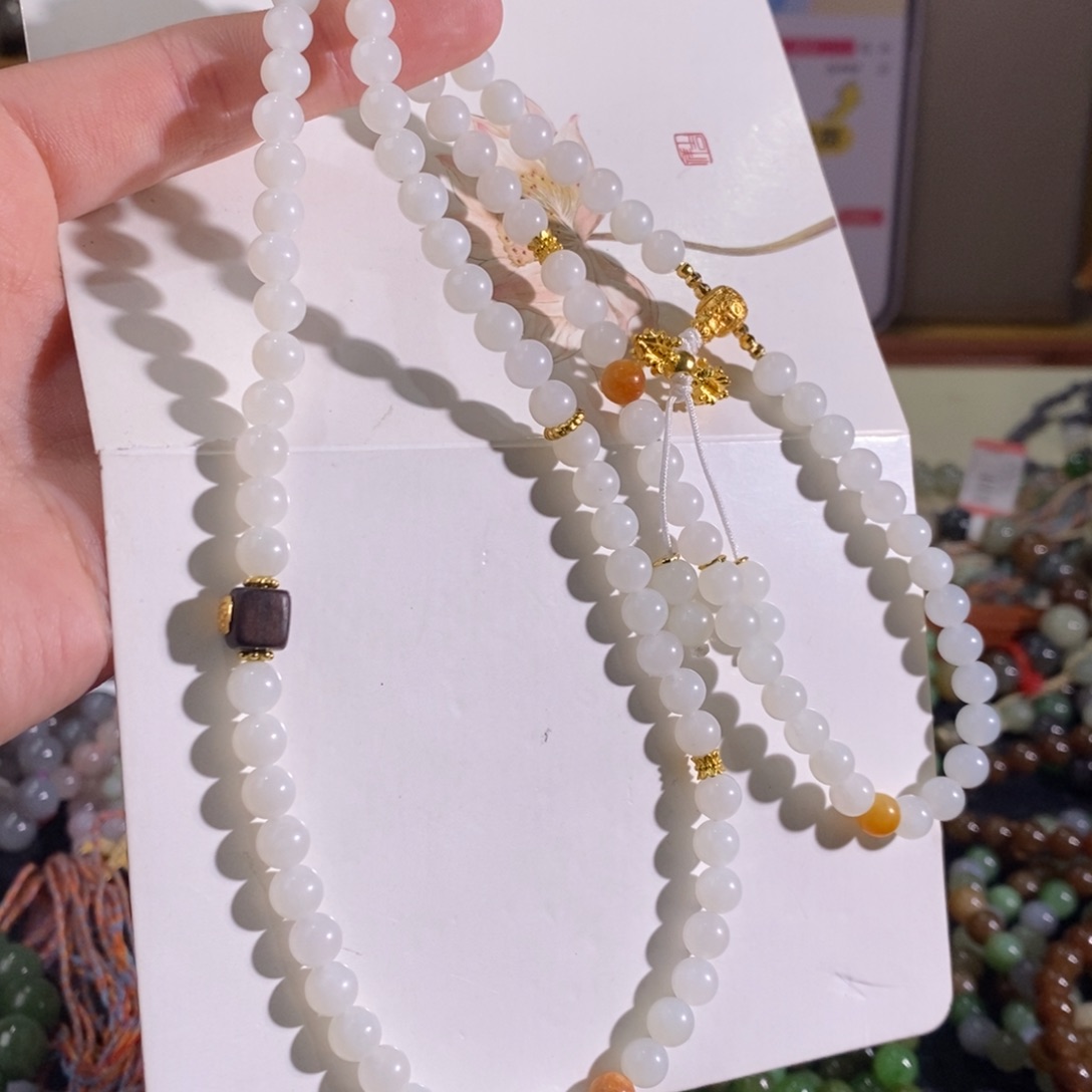 和田玉手链未镶嵌