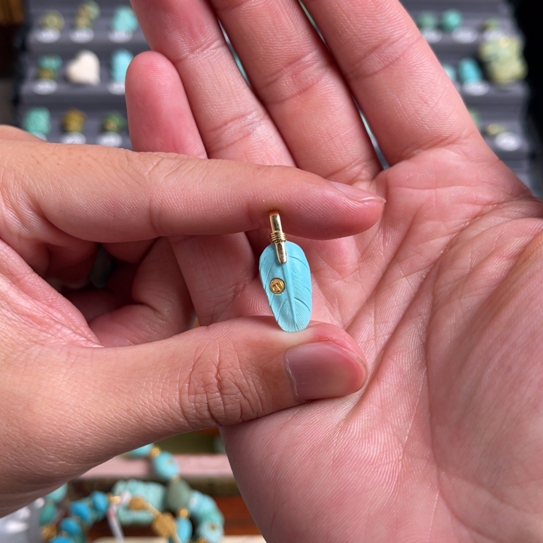 绿松石珠宝奇石未镶嵌