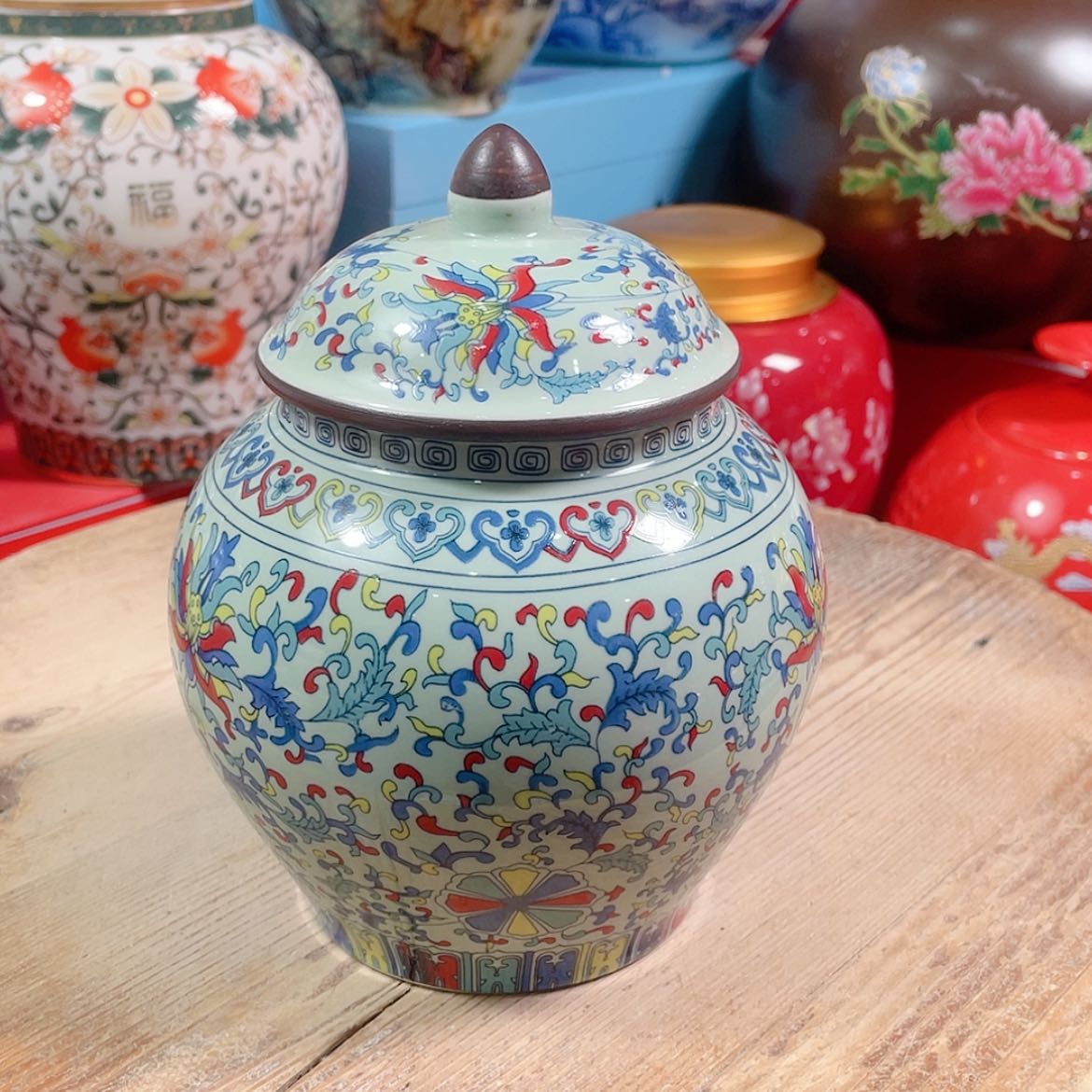 【闪购商品】罐陶瓷茶叶罐密封罐