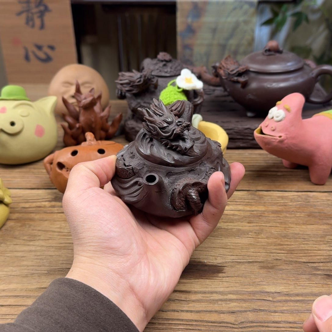 紫砂茶壶?****^紫砂等珍贵文物