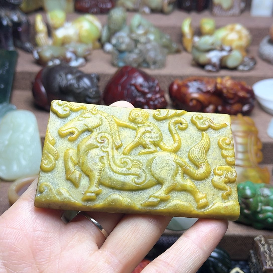 白玉菩提吊坠49。。