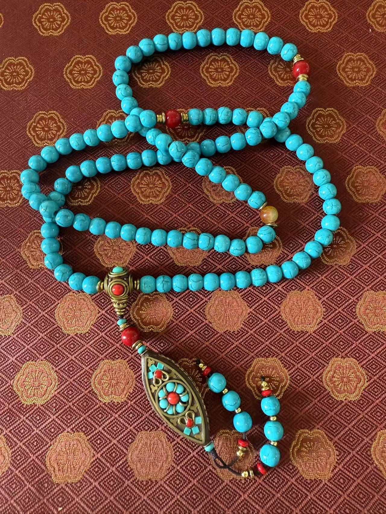 【尚古阁轩】绿色松毛衣挂坠（不带礼盒）