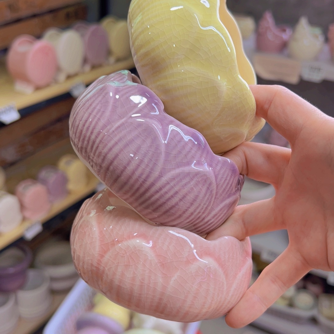 陶瓷花盆当场凑满12包邮