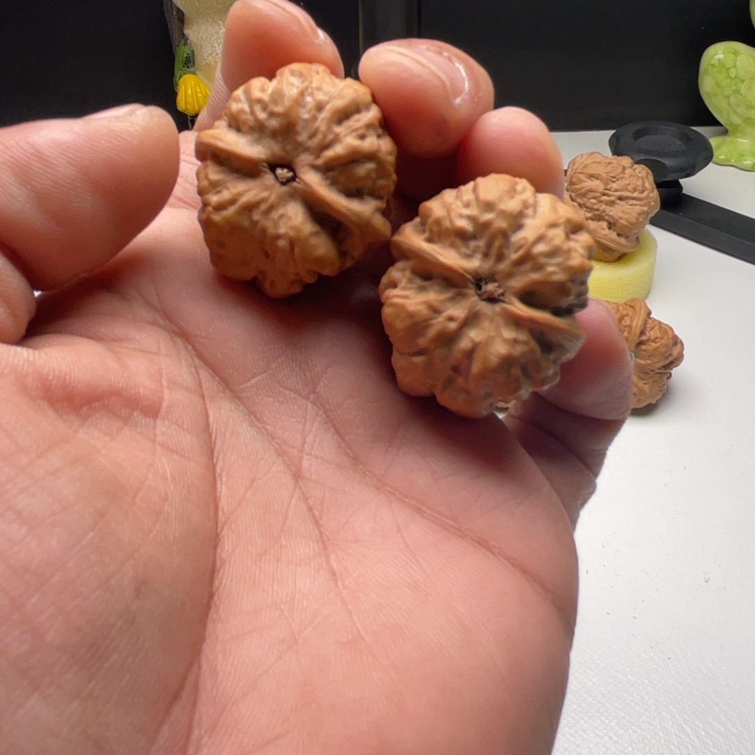 拾***麽核桃蛤蟆头31一对