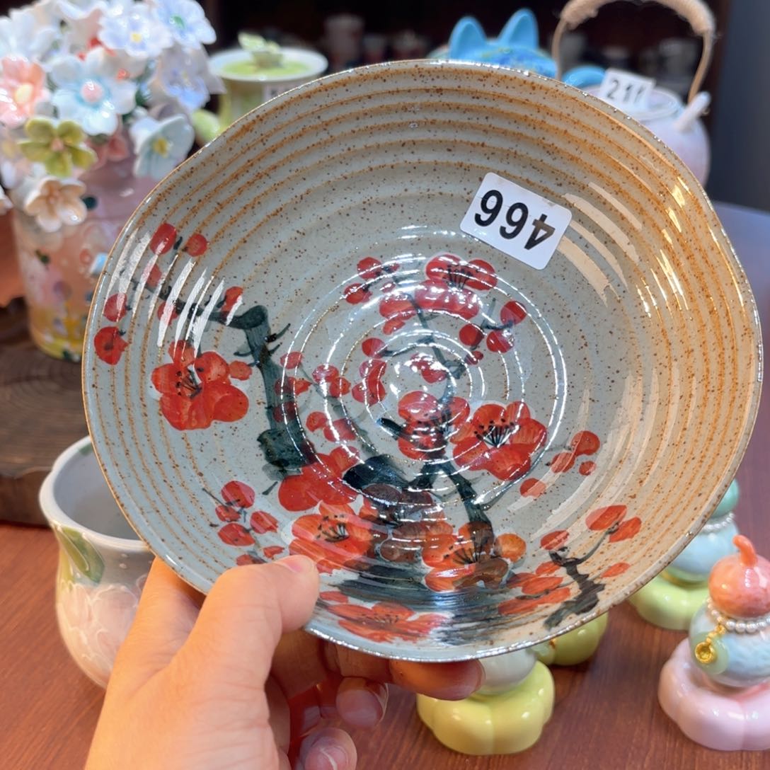 景德镇手绘高温釉下彩陶瓷茶具