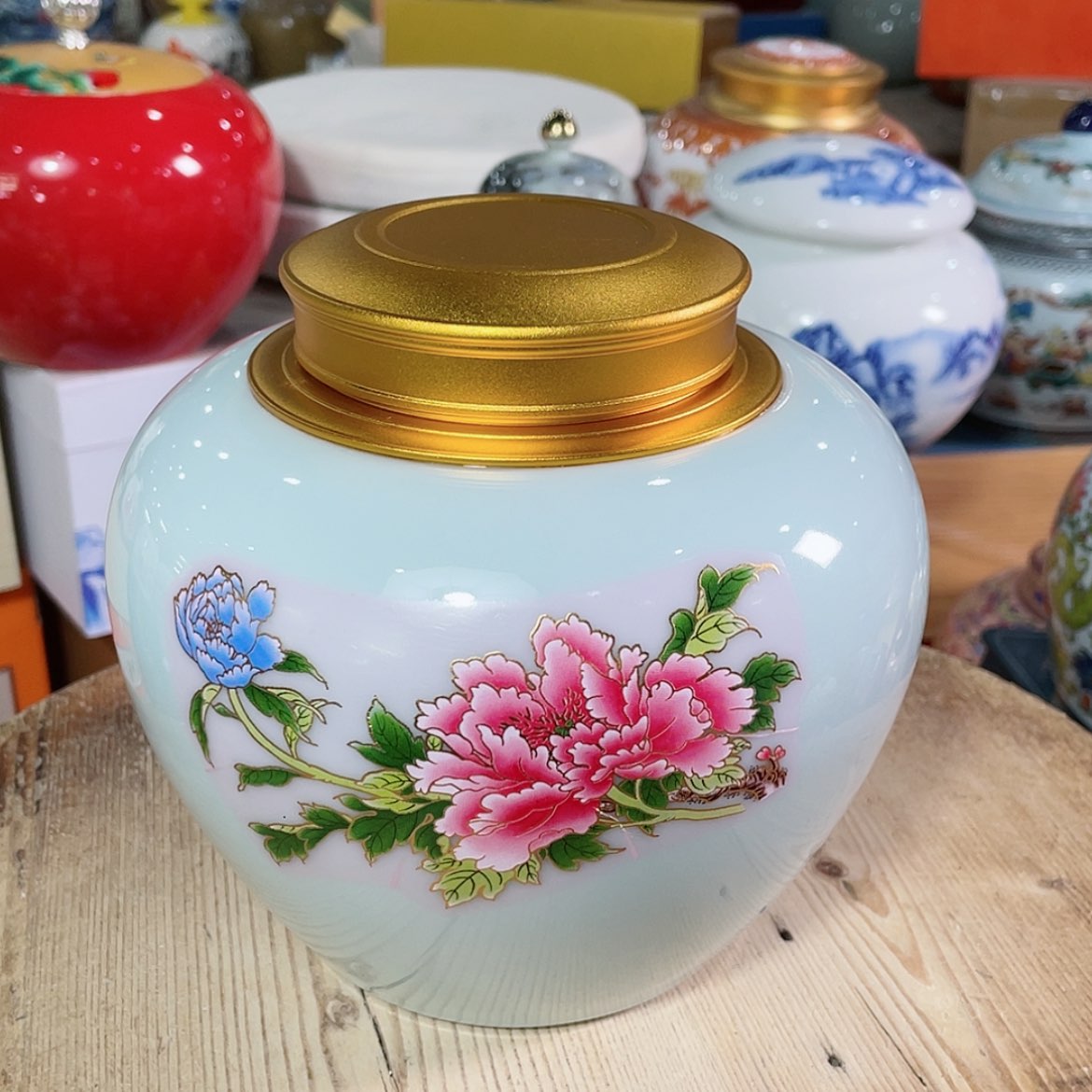 【闪购商品】罐陶瓷茶叶罐密封罐
