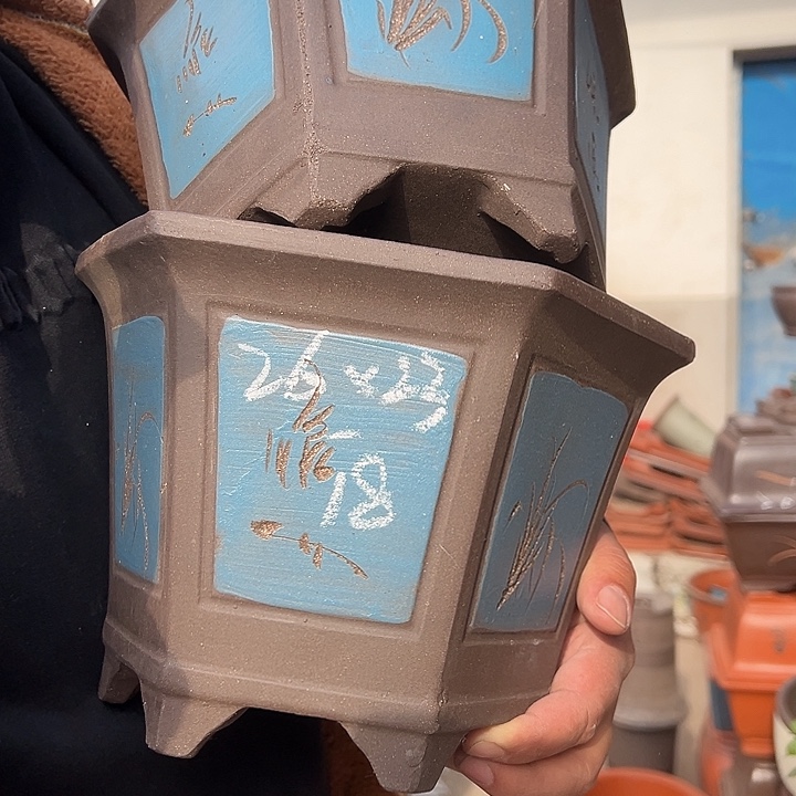 花盆紫砂紫砂花盆