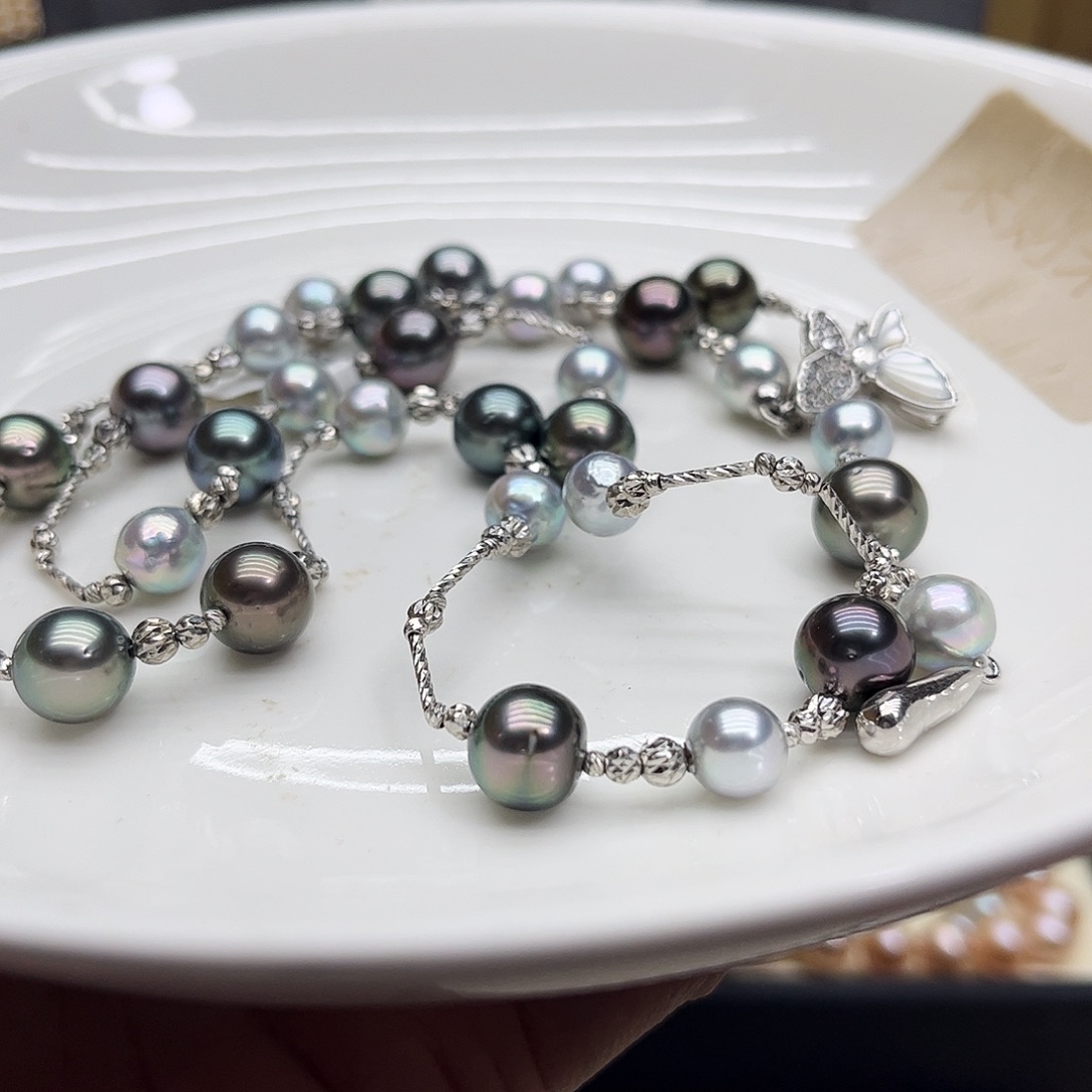 未镶嵌颈饰海水珍珠