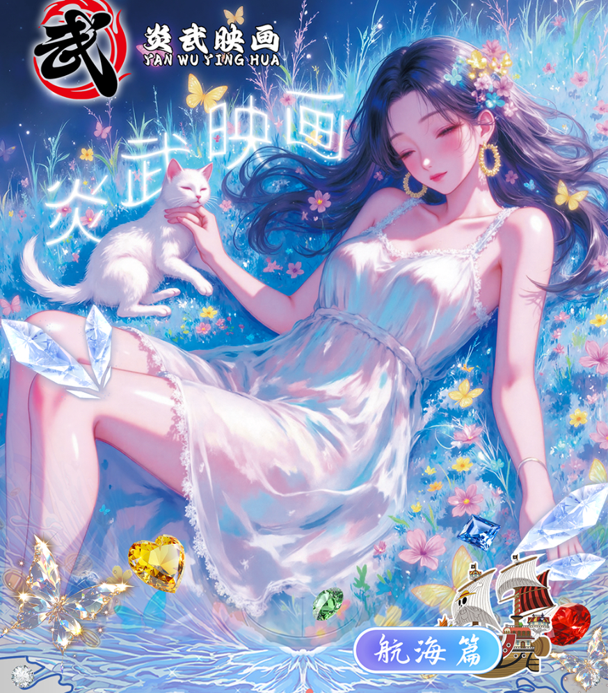 【平拆】炎武映画 银恋之约- 收藏式卡牌国产二创动漫卡牌主播