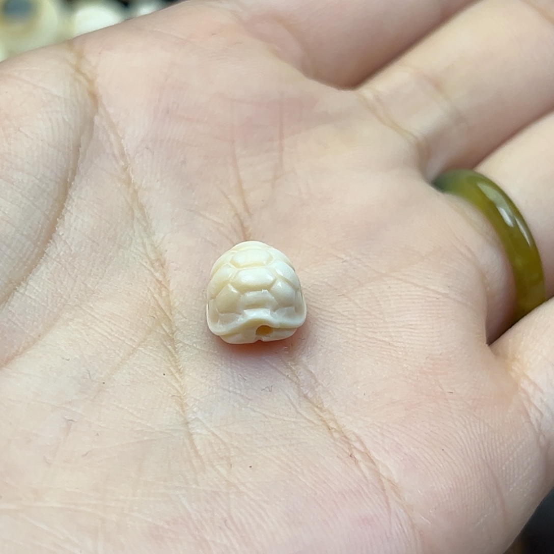 猛犸象牙吊坠9mm富甲天下配饰
