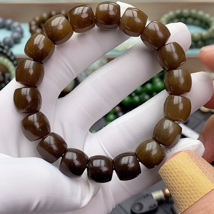 和田玉手链未镶嵌