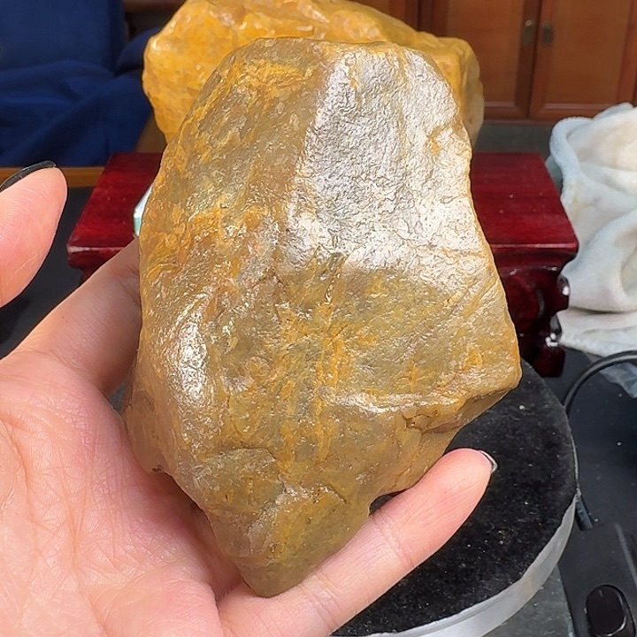 昌化石野***人昌化灰田原石