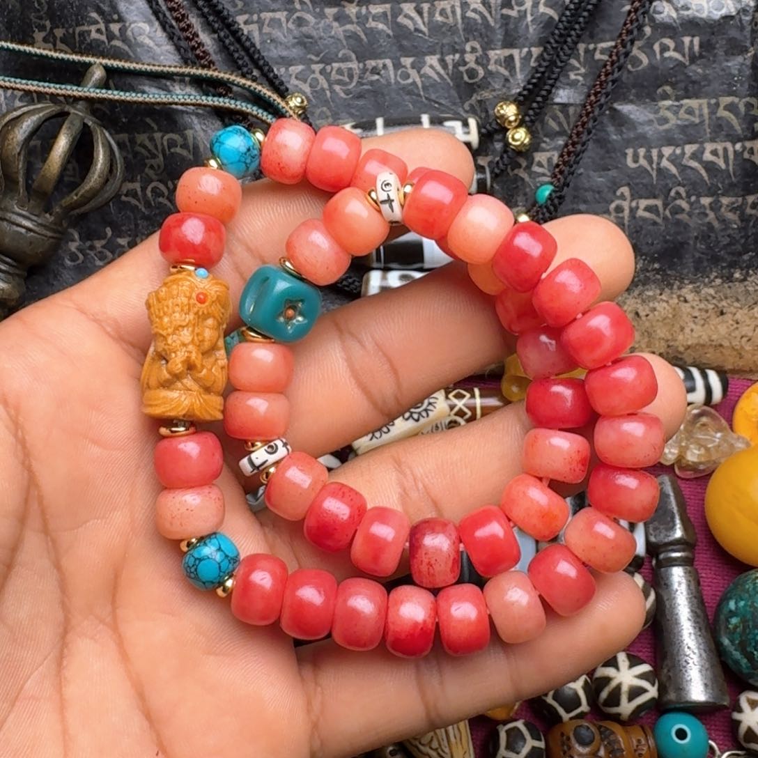 金刚菩提手串驼骨双圈