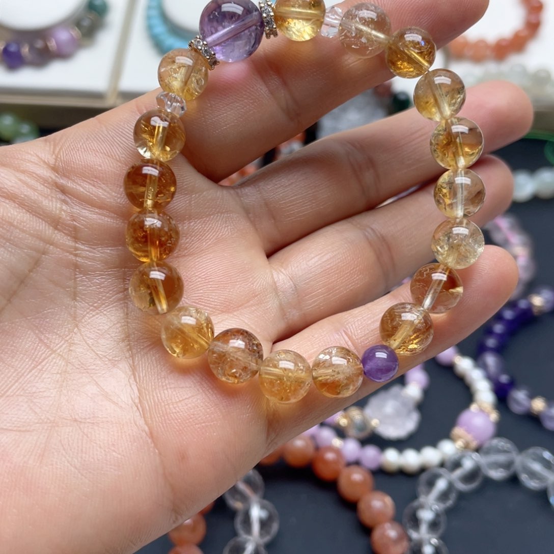 水晶手链未镶嵌水晶手链