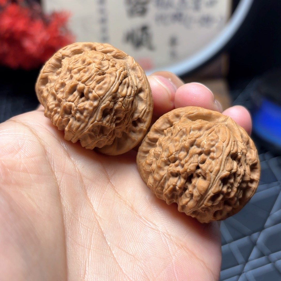 文玩核桃把件41尺白狮子福利对