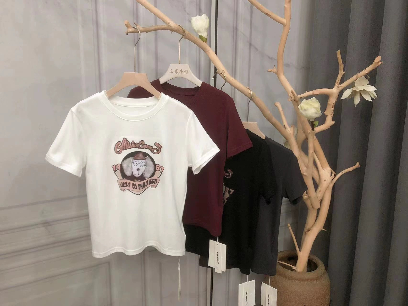 【海南简爱】新款休闲宽松短袖T恤783