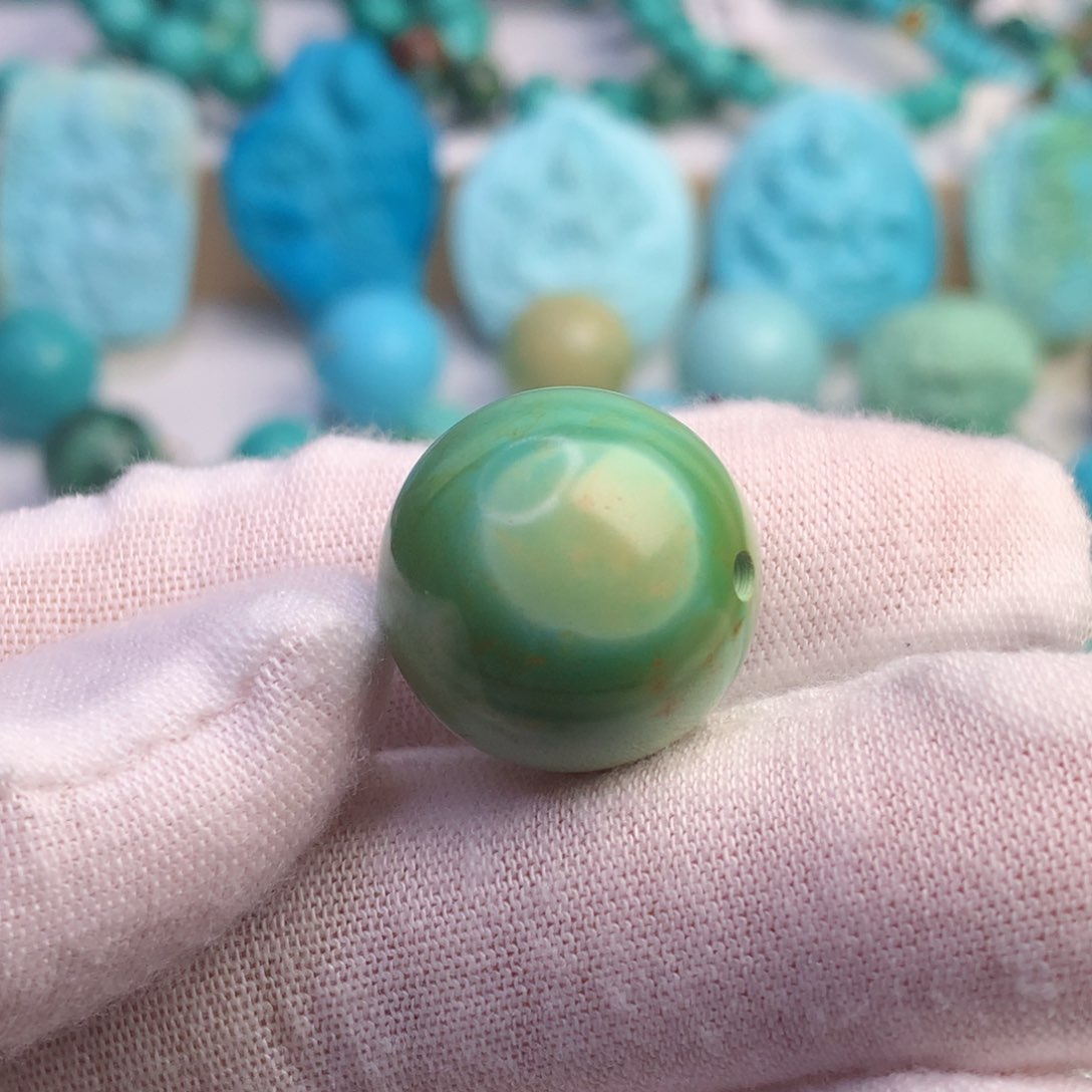 绿松石珠宝奇石未镶嵌