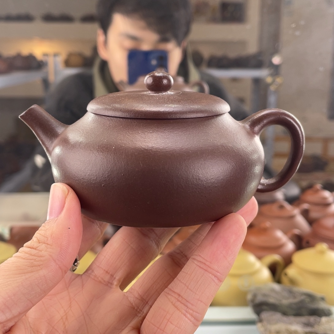 茶壶紫砂130cc底槽清茶壶
