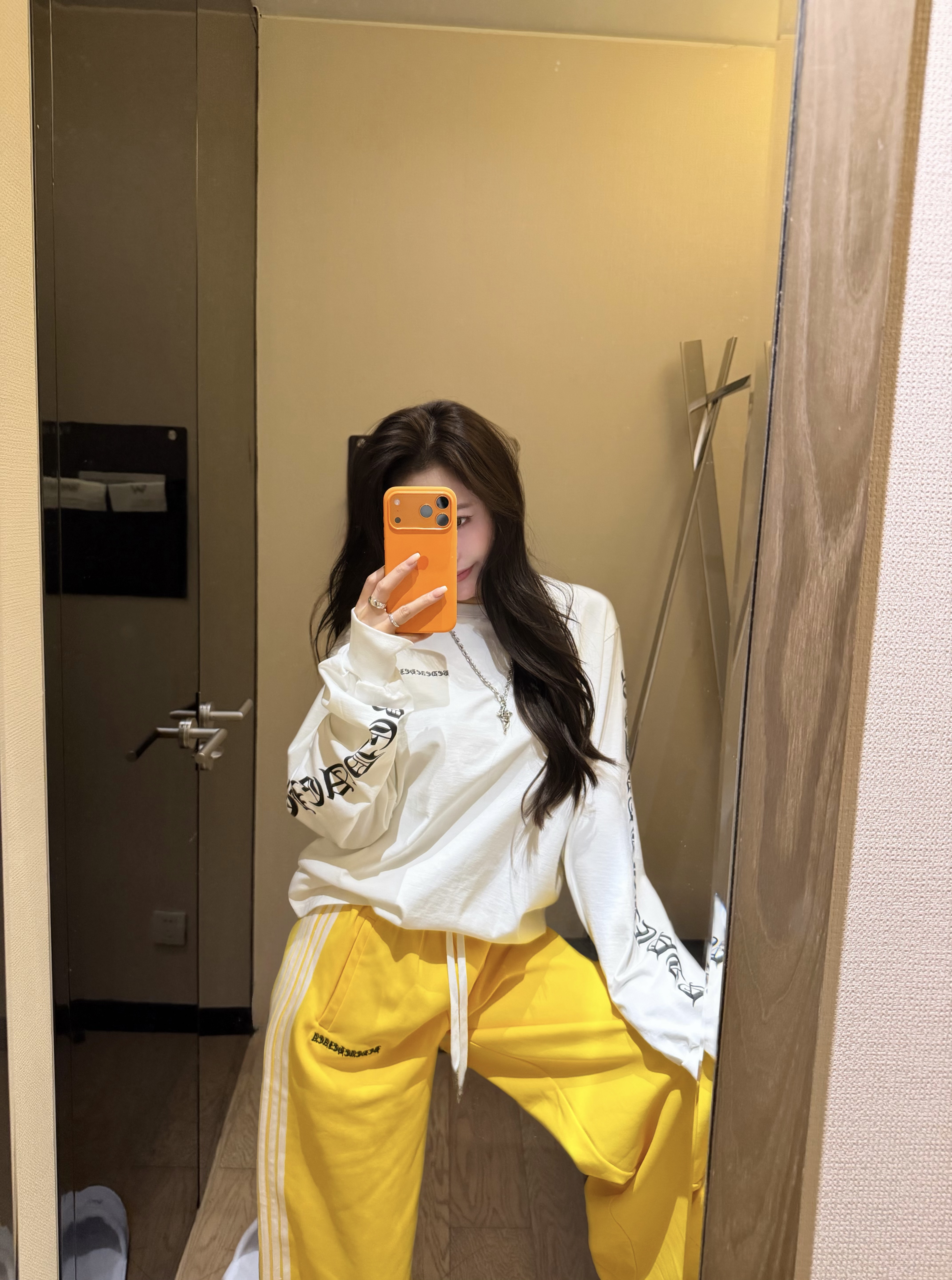 VIVID FAD重工五条杠休闲裤大毛圈底(男女同款)KZ572