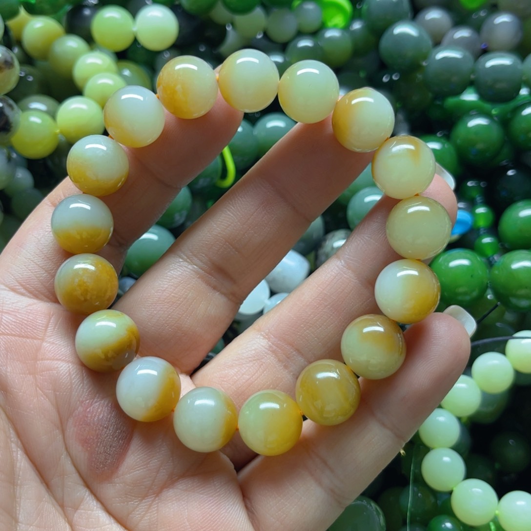 和田玉手链未镶嵌