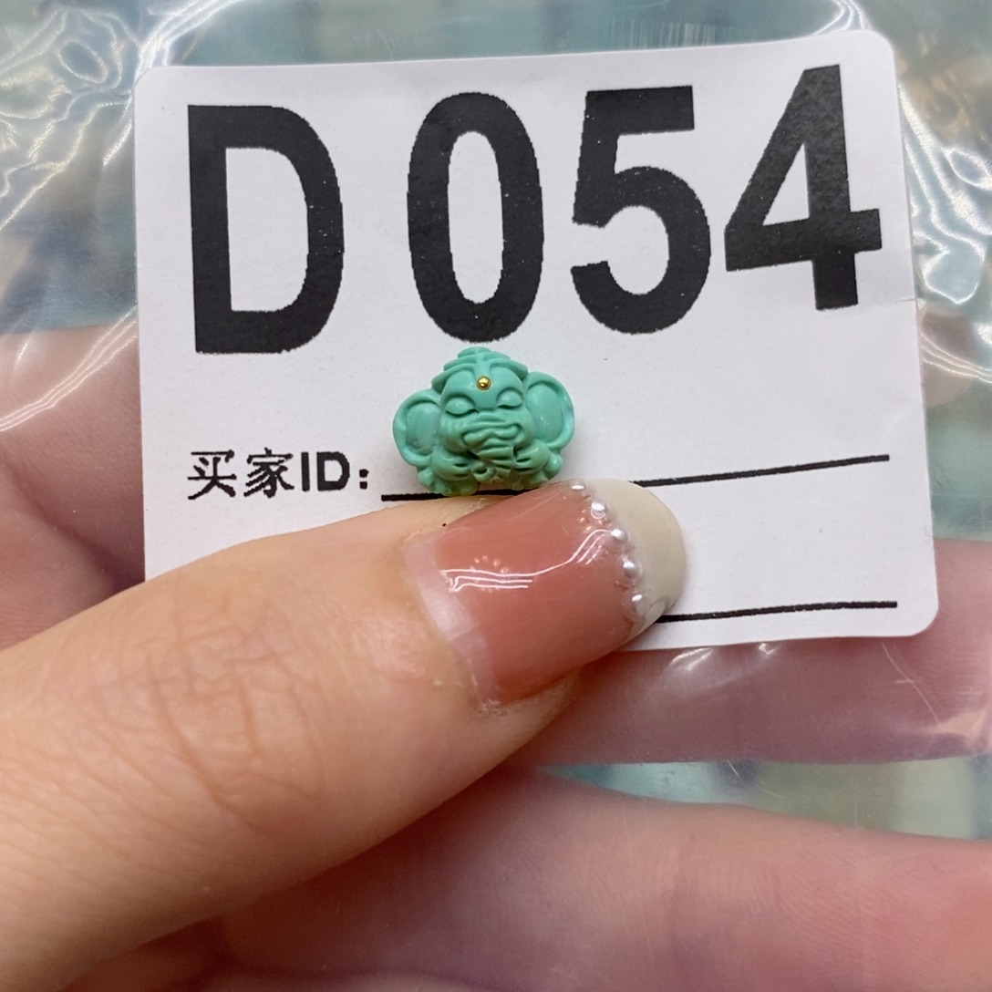 绿松石未镶嵌绿松石配饰定制