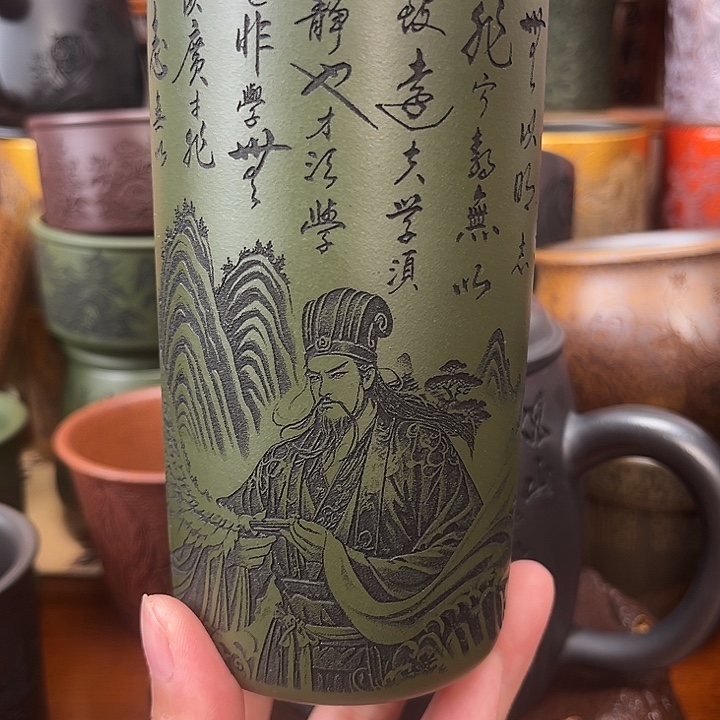 茶杯紫砂宜兴紫砂茶具正品