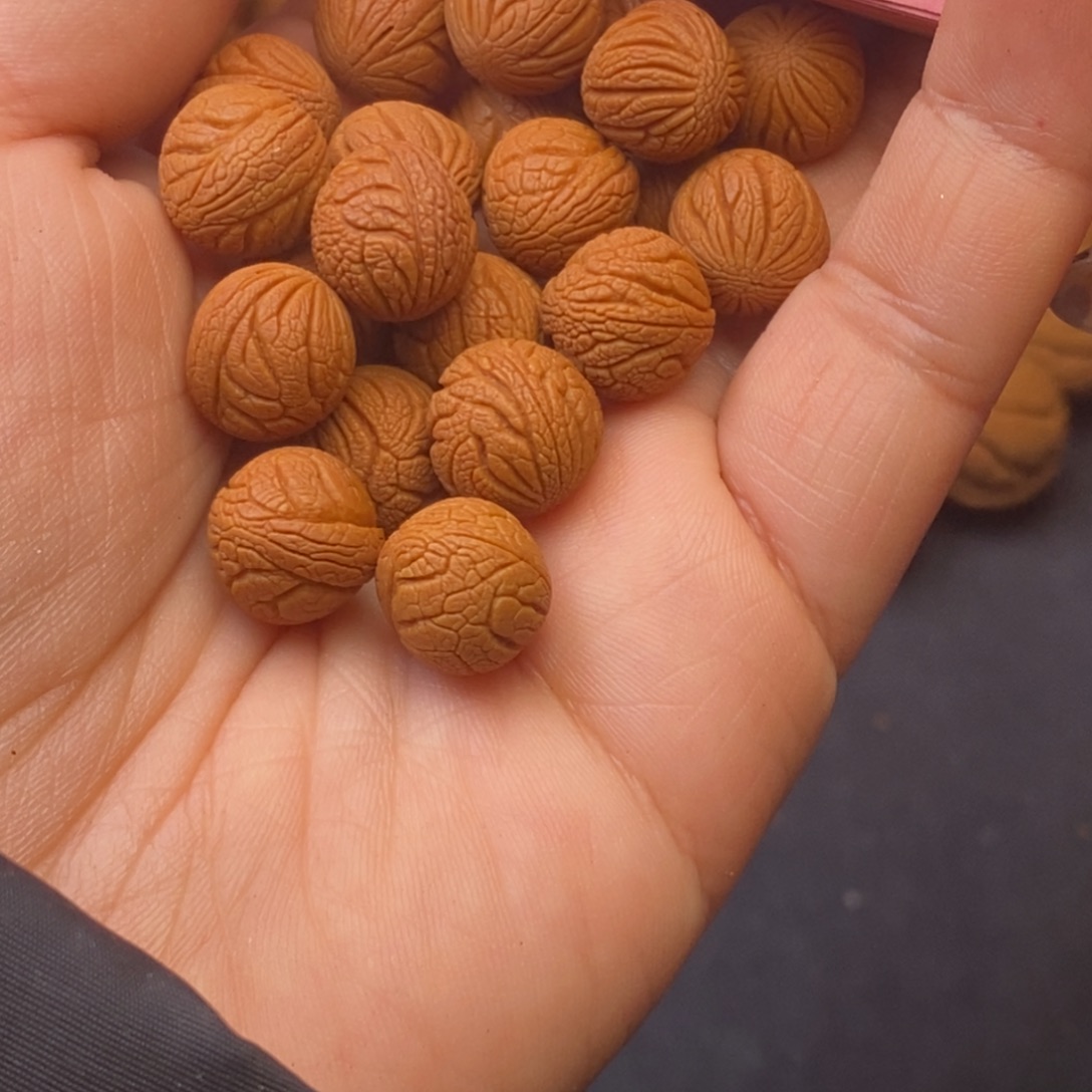 秦岭龙纹桃核21颗