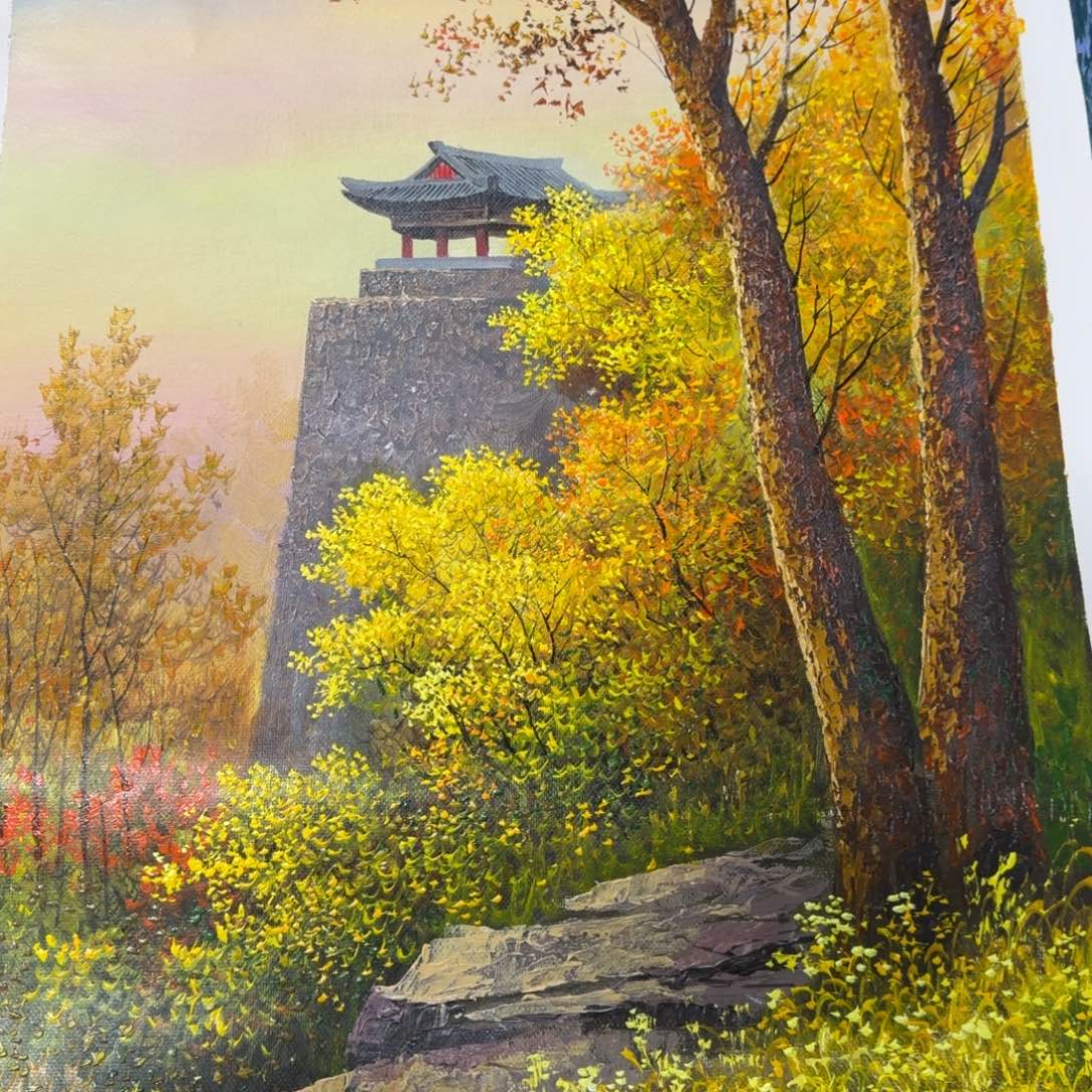 油画在哪点啊我去接