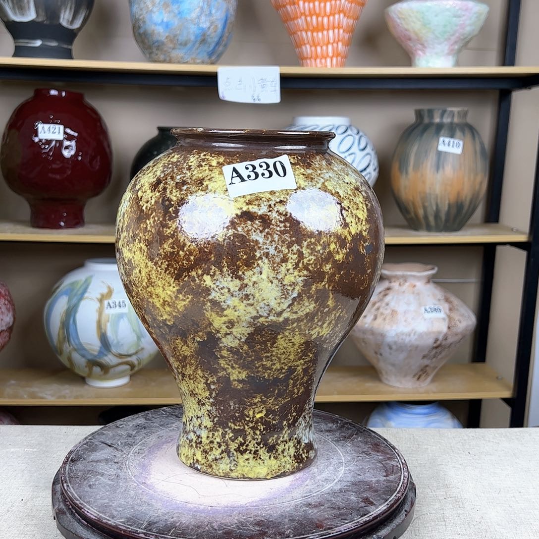 陶瓷330花瓶摆件家居