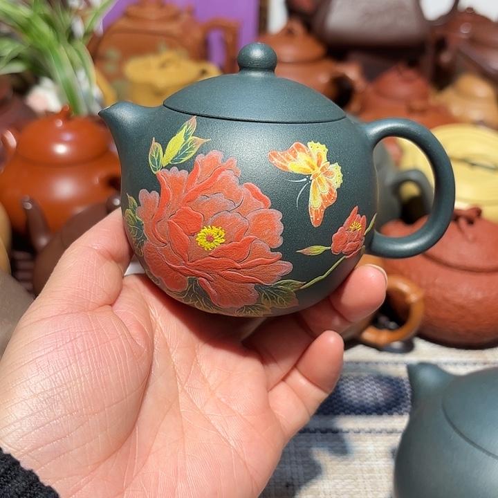 紫砂茶壶原矿宜兴紫砂
