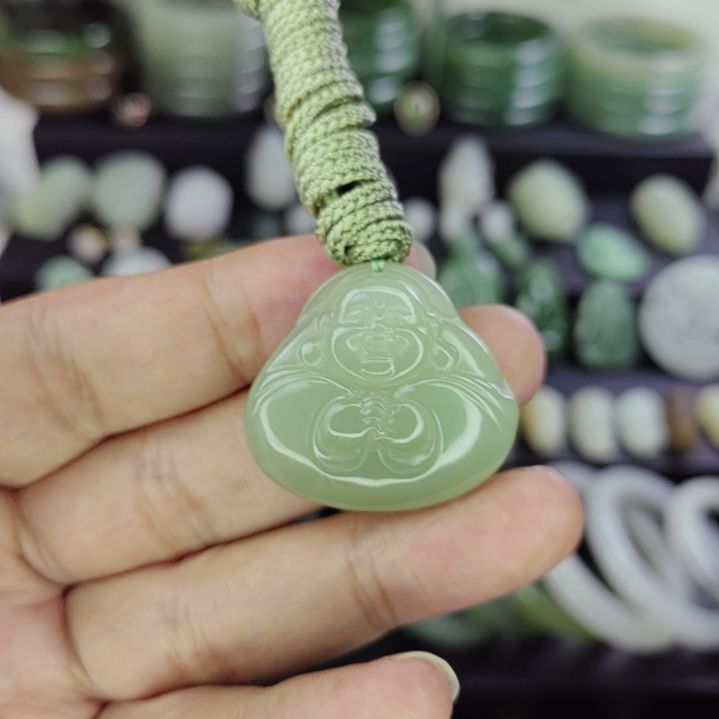 和田玉未镶嵌吊坠(不含链)