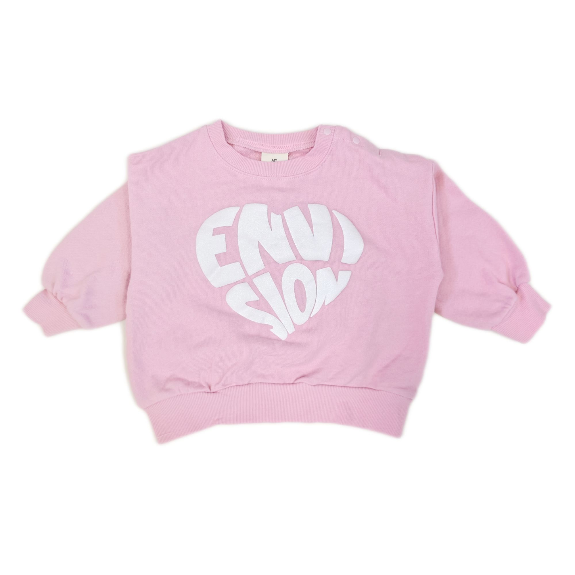 MLW字母时尚儿童线圈卫衣春秋印花长袖休闲默认微瑕