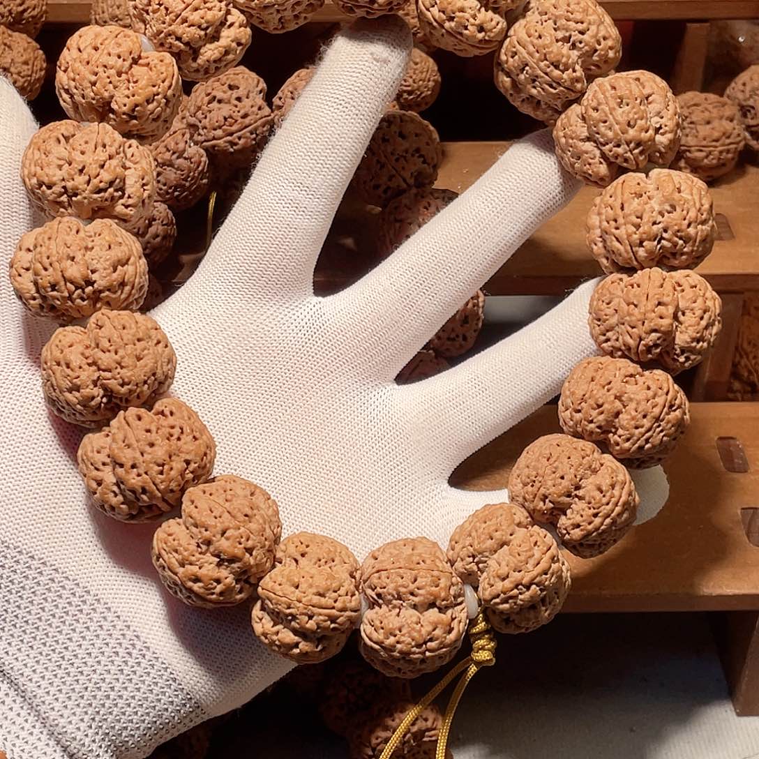 金刚菩提手串橘*べ梅花