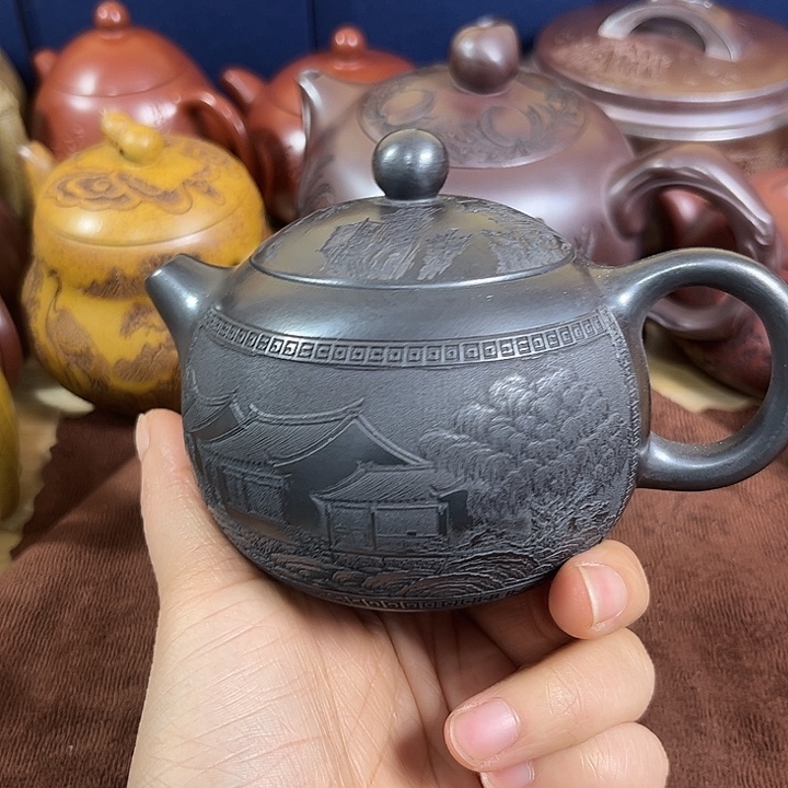 紫砂茶壶紫砂微瑕