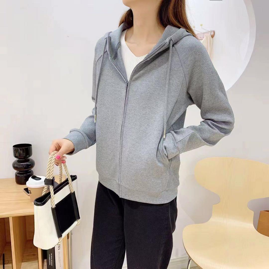 【主播自留款】女款空气层拉链拼接外套L967