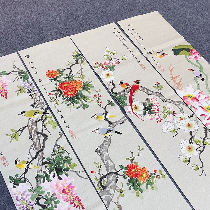 国画国画作品手绘真好看