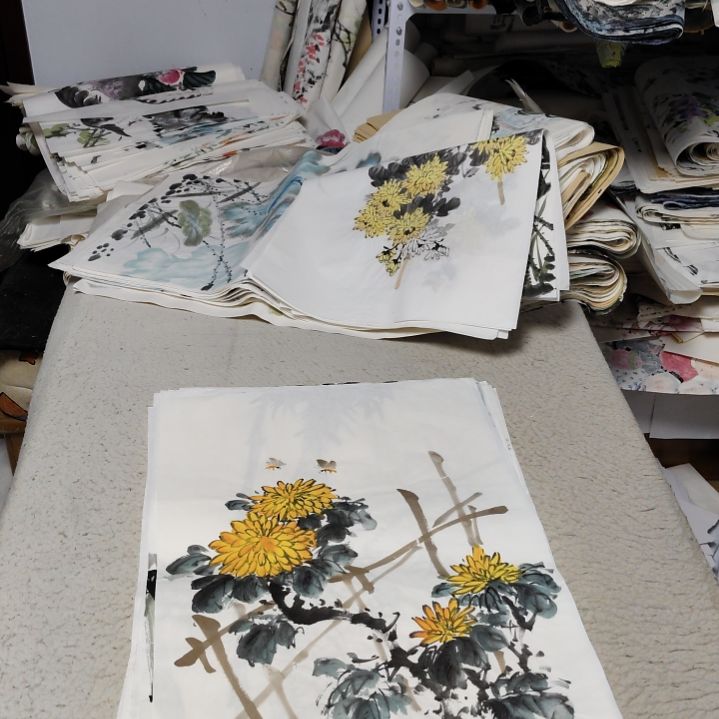 天***外国画落款后台备注