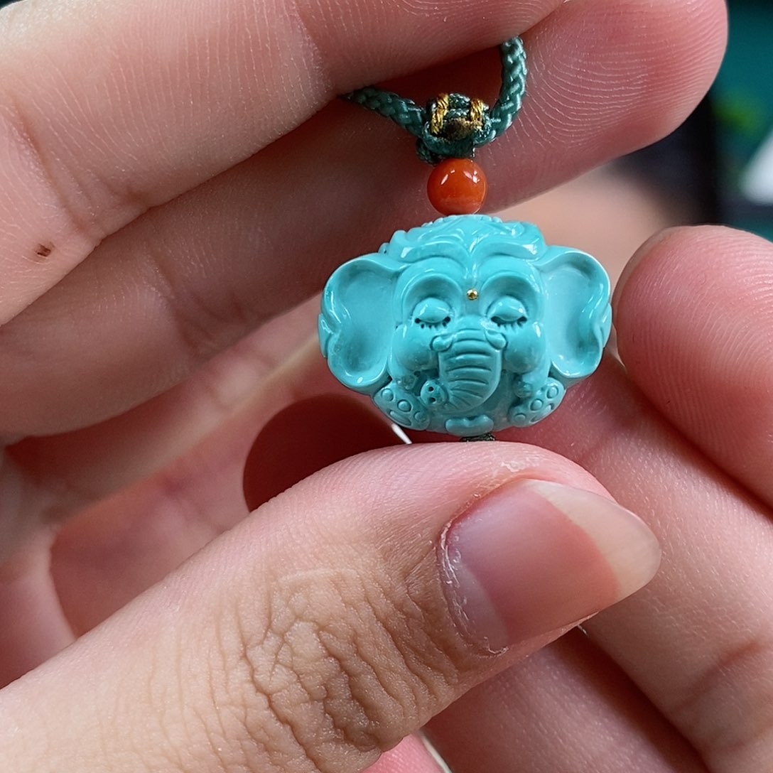 绿松石珠宝奇石未镶嵌