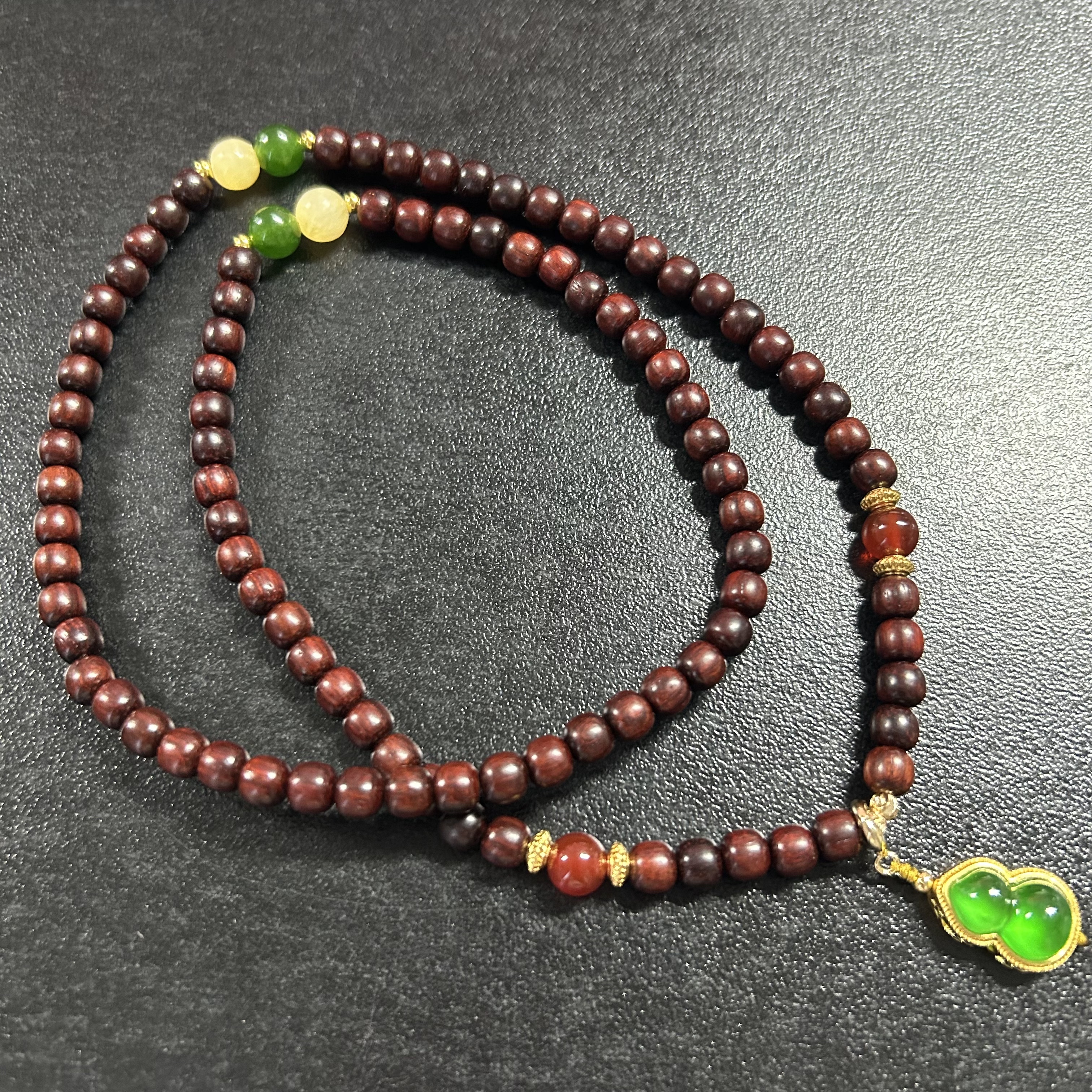 小叶紫檀精美手串（有礼盒）30101