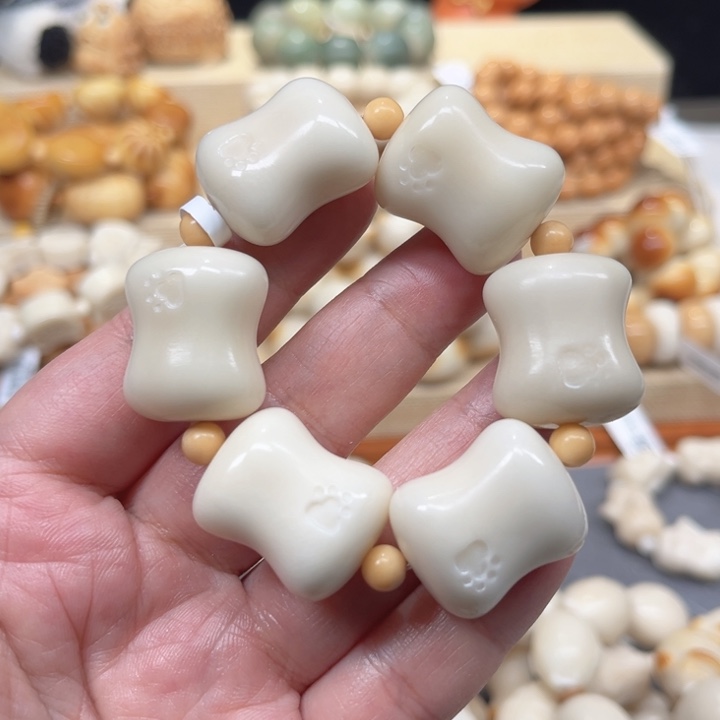 菩提根/象牙果手串爪印香皂2-11-39