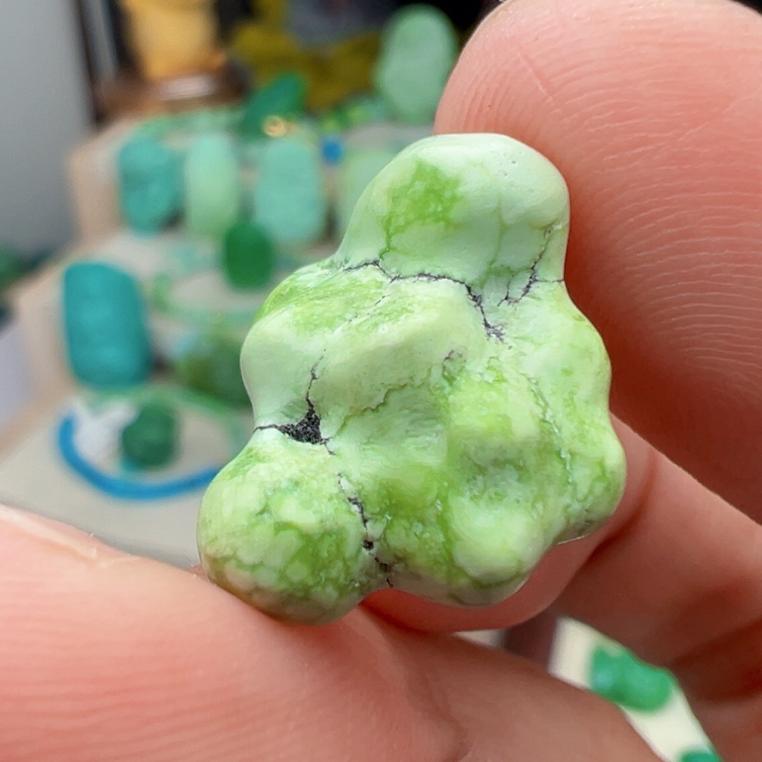 绿松石未镶嵌主播万珍